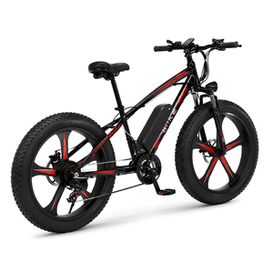 Directo del Fabricante, Bicicleta Eléctrica de Montaña con Llantas Gruesas de 26 Pulgadas, 21 Velocidades, Bicicleta Eléctrica <span class=keywords><strong>para</strong></span> Nieve con Rueda Integrada - Product Image 3