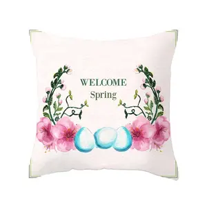 春夏花型靠垫覆盖家居装饰抱枕