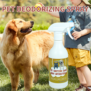 天然500mlペット用デオドラントスプレー犬猫小型動物環境にやさしい臭い除去用引き込み式便利なリビングルーム - Product Image 3