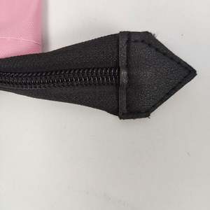 Stock multi couleurs sans quantité minimale de commande en nylon grand sac cosmétique fermeture éclair trousse de toilette organisateur pour femmes filles pochette cadeau maquillage - Product Image 6