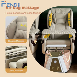 Fauteuil de pédicure professionnel, durable, électrique, avec dossier réglable, luxe, avec massage - Product Image 5