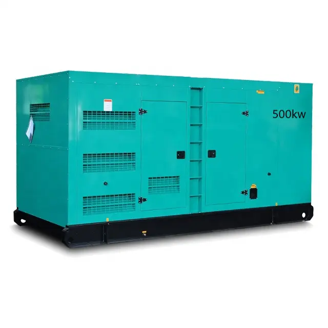 นายกรัฐมนตรี/สแตนด์บาย500kw 510kva เปิด/เงียบเครื่องกำเนิดไฟฟ้าดีเซลโดยเครื่องยนต์คัมมินส์