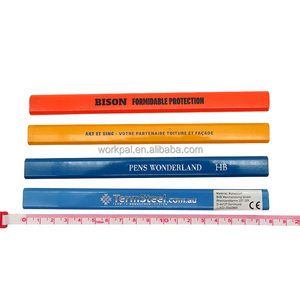 Crayons <span class=keywords><strong>de</strong></span> <span class=keywords><strong>charpentier</strong></span> carrés en bois <span class=keywords><strong>de</strong></span> 7 pouces, personnalisables avec logo ou couleur, durables, en gros - Product Image 4