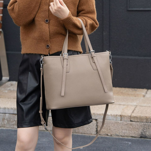 Sacs à main en cuir véritable pour femmes, style simple et tendance, sacs à bandoulière en cuir de vachette, sacs fourre-tout, grands sacs pour femmes, vente en gros - Product Image 4