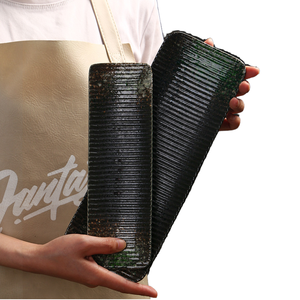 Venta directa de fábrica, platos de Sushi de estilo japonés Rectangular de cerámica, plato de cena de gres de porcelana para servir alimentos - Product Image 6