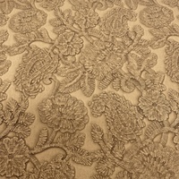 Nouveau design Rexine rouleau PVC Faux cuir feuilles fleur en relief étanche pour canapé sac meubles chaise artisanat oreiller utilisation
