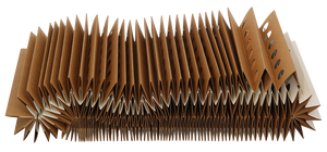 Trung cấp xếp li giấy lọc gấp phần cứng sơn phun gian hàng Bộ lọc không khí ứng dụng công nghiệp bông các tông - Product Image 3