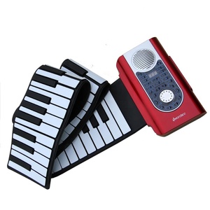 Rouleau de main piano 88 touches utilisé éducatifs enfants <span class=keywords><strong>ordinateur</strong></span> doux musical piano souple de haute qualité <span class=keywords><strong>clavier</strong></span> - Product Image 1