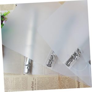 PP nửa Clip thư mục, đàn hồi ban nhạc chủ cho A4 tài liệu, trường văn phòng nguồn cung cấp, Loose-Leaf máy tính xách tay Refill - Product Image 4