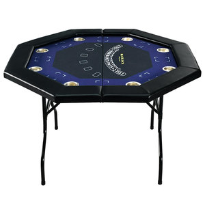 <span class=keywords><strong>Table</strong></span> <span class=keywords><strong>de</strong></span> <span class=keywords><strong>poker</strong></span> pliante portable en gros pour 8 <span class=keywords><strong>personnes</strong></span> Conception en bois multi-jeux populaire pour le divertissement - Product Image 3