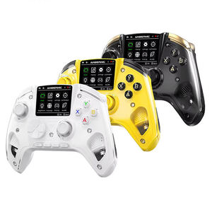 Nouvelle manette de <span class=keywords><strong>jeu</strong></span> sans fil RG G01 avec écran IPS de 2,5 pouces, capteur de fréquence cardiaque, moteur de vibration, manette de <span class=keywords><strong>jeu</strong></span> pour Switch 2, Android, iOS, Steam - Product Image 1