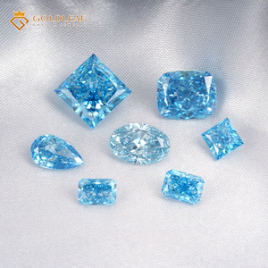เพชรทรงลูกแพร์ CVD ผลิตในห้องปฏิบัติการ น้ำหนัก 1.51 กะรัต สีฟ้าเข้มแฟนซี VS1 จากกวางซี พร้อมใบรับรอง IGI Goldleaf สำหรับทำเครื่องประดับ - Product Image 6
