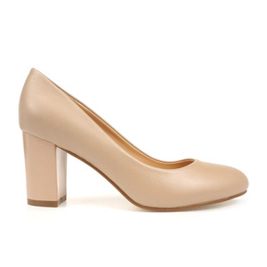 Escarpins D'Orsay pour femmes nouveauté Sexy bloc <span class=keywords><strong>carré</strong></span> <span class=keywords><strong>bout</strong></span> <span class=keywords><strong>rond</strong></span> robe chaussures à talons hauts pour femmes - Product Image 4