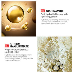 Sérum anti-âge hydratant doux et rafraîchissant, contrôle du sébum, resserrement des pores, anti-acné, HQ Mixed Proc Discount 15ml - Product Image 3