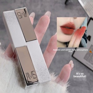 Lápiz Labial Owen James para Mujer en Tubo Pequeño <span class=keywords><strong>Plateado</strong></span>, Acabado Mate Terciopelo, No se Desvanece Fácilmente, para Estudiantes, Venta al por Mayor - Product Image 5