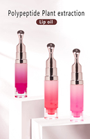 Huile à Lèvres Repulpante Hydratante aux Peptides, 8 Couleurs, Effet Lissant, Soin des Lèvres, Marque Privée, Meilleures Ventes