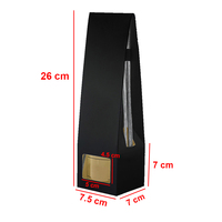 Boîtes cadeaux en papier personnalisées pour diffuseur de roseaux coniques, voiture, fleurs, aromathérapie, flacon de parfum de 50 ml et 100 ml avec fenêtre transparente