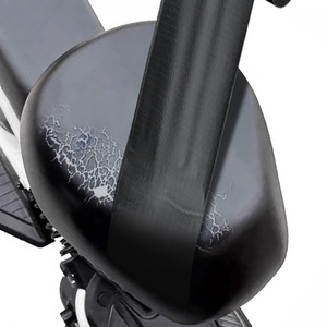 <b>Leather</b> <b>Repair</b> Tape Black Cloth Based Adhesive For Electric Bikes Motorcycles Chairs Sofas Rectangle Woven Fabric <b>Patch</b> - Product Image 3