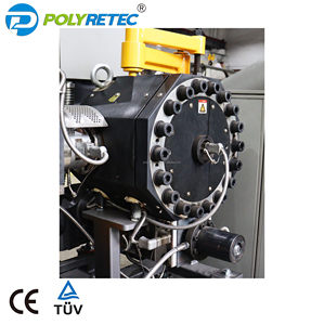 Línea de peletización de copos de película, máquina de fabricación de gránulos LDPE, sacos tejidos PP, planta de reciclaje de granulación por extrusión - Product Image 3