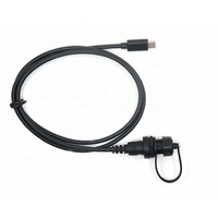 Câble d'extension USB 3.1 Type C 5A à charge rapide en cuivre pur tressé pour voiture, bateau, moto, montage sur panneau