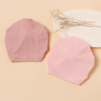 Gorro de Jacquard Elástico de Poliéster para Bebé, Gorro Sin Borde con Lazo Grande, Suave, Transpirable y Cálido para Invierno, Estilo Indio