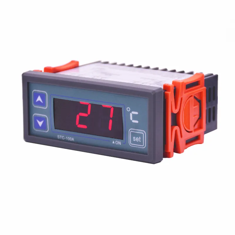 Termômetro digital medidor de temperatura STC-100A, termostato regulador térmico-50 ~ 110 grau celsius termopar com sensor