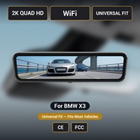 Caméra de recul pour BMW X3 H-X avec écran 9,2 pouces 2K WiFi, compatible universellement