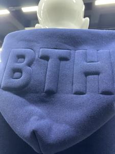 Fabricante de Ropa para Hombre Camiseta de Alta Calidad con Hombro Caído de Gran Tamaño y Estampado Personalizado en Relieve 3D - Product Image 6