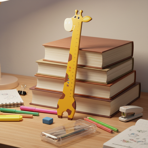 Juego de papelería y útiles escolares, nuevo producto, regla de papel resistente de 30 cm, venta directa de fábrica, sin molde. - Product Image 5