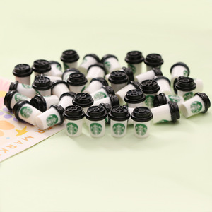 Ba chiều mô phỏng Cốc cà phê Móc chìa khóa Mini nhựa đồ chơi cho DIY cửa hàng tiện lợi kem keo nhà búp bê nhựa đồ trang sức - Product Image 3