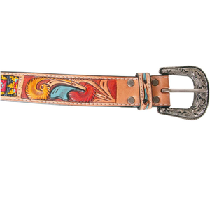 La mejor calidad, hecho a medida, piel de vaca, cuentas occidentales, estilo Vintage, hebilla de aleación, longitud ajustable, fabricante indio directo para hombres - Product Image 4