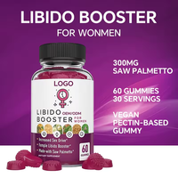 Gummies naturels OEM pour stimuler la libido avec suppléments à base de Saw Palmetto pour améliorer la libido féminine