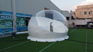 Tente à trois bulles en PVC grande tente de camping familiale de luxe personnalisée <span class=keywords><strong>maison</strong></span> pour tente extérieure - Product Image 3