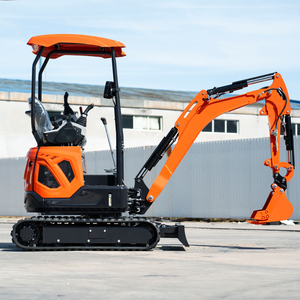 Mini-excavatrice compacte hydraulique de 1,8 tonne de haute qualité avec cabine fermée certifiée CE pour la vente en gros - Product Image 3