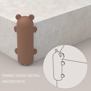 Probebi protecteur d'angle en Silicone de sécurité pour bébé évolutif protecteur d'angle de fenêtre de Table pour enfants Silicone Animal pré-enregistré - Product Image 6