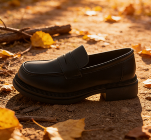 Petites chaussures en cuir Style rétro pour femmes Mocassins - Product Image 5