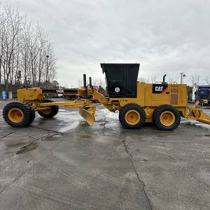 Listo para enviar Cat 120 Grader 120K Caterpillar Buen estado Motoniveladoras usadas 140K 120H 120K en Shanghai Yard - Product Image 2