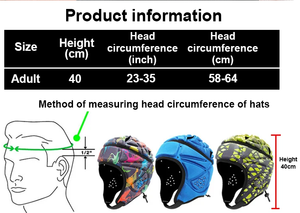 Personnalisé 7V7 Équipe Soft Shell Rembourré Housse De Protection Football Rugby Couvre-chef Casque De Football - Product Image 5