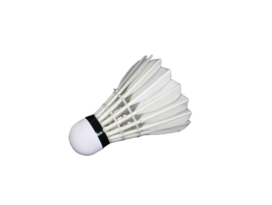 Volants de badminton LINGSHANG LS10F en plumes d'oie de classe A avec tête en liège composite - Product Image 5