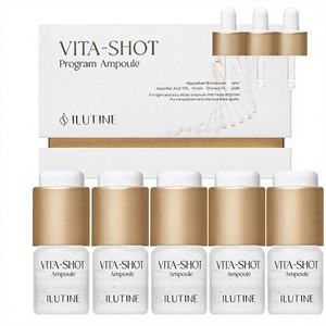 Ampolla Iluminadora y Blanqueadora con Ácido Hialurónico y Vitamina C Estabilizada para el Rostro, Luminosidad y Tono, Líquido Ligero para el Cuidado de la Piel K-Beauty - Product Image 1