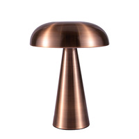 Lampe de table LED tactile en métal, design moderne et épuré, intensité variable DC, pour chambre et salle à manger, style industriel transfrontalier