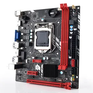 Jingsha-placa base de escritorio Original lga 1155 DDR3, de alta calidad, PC, B75M