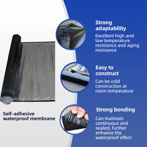 Membrane d'asphalte imperméable auto-adhésive pour l'extérieur Matériau de <span class=keywords><strong>toiture</strong></span> en acier de couleur <span class=keywords><strong>Panneau</strong></span> de tuiles en métal pour <span class=keywords><strong>toiture</strong></span> - Product Image 4