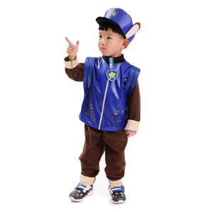 Haute qualité enfants bleu patte chien <span class=keywords><strong>patrouille</strong></span> <span class=keywords><strong>personnage</strong></span> Cosplay Costume mascotte dessin animé Costume - Product Image 2