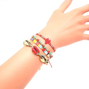 MI-S190114A Moyamiya Miyuki Delica semillas cuentas Bisuteria Boho étnico joyería pulsera - Product Image 1