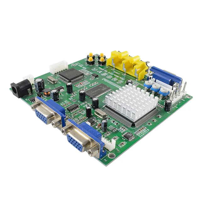 Funzone GBS-8220 RGB/CGA/EGA/YUV to VGA Arcade HD Video Converter Board(2VGA Output)
