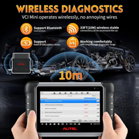Escáner de Diagnóstico Bidireccional MaxiCOM MK808Z-BT 12V con 1 Año de Garantía, Compatible con MK808 MK808S/MX808, Actualizado BT506 MV108
