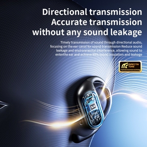 New Hot Sale Q17 OWS Ai Ear Buds ENC <b>Wireless</b> Earphone Smart Language Translation Headphone AI Earbuds New OWS YYK-Q17 Smart Tra - Product Image 3