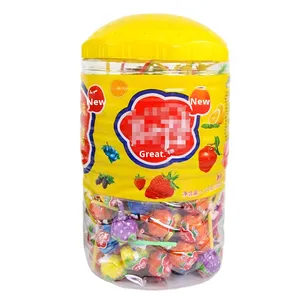 Creative 10g Tub Lollipops Bulk <strong>Fruit</strong> <strong>Hard</strong> <strong>Candy</strong> Children's Snacks Mint Sweet Strawberry Flavors <strong>Sugar</strong> - Product Image 2