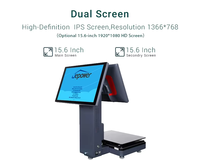 Balance électronique intelligente de reconnaissance de produit de fruit d'IA pesant la machine pour la caisse enregistreuse POS dans des magasins de fruit